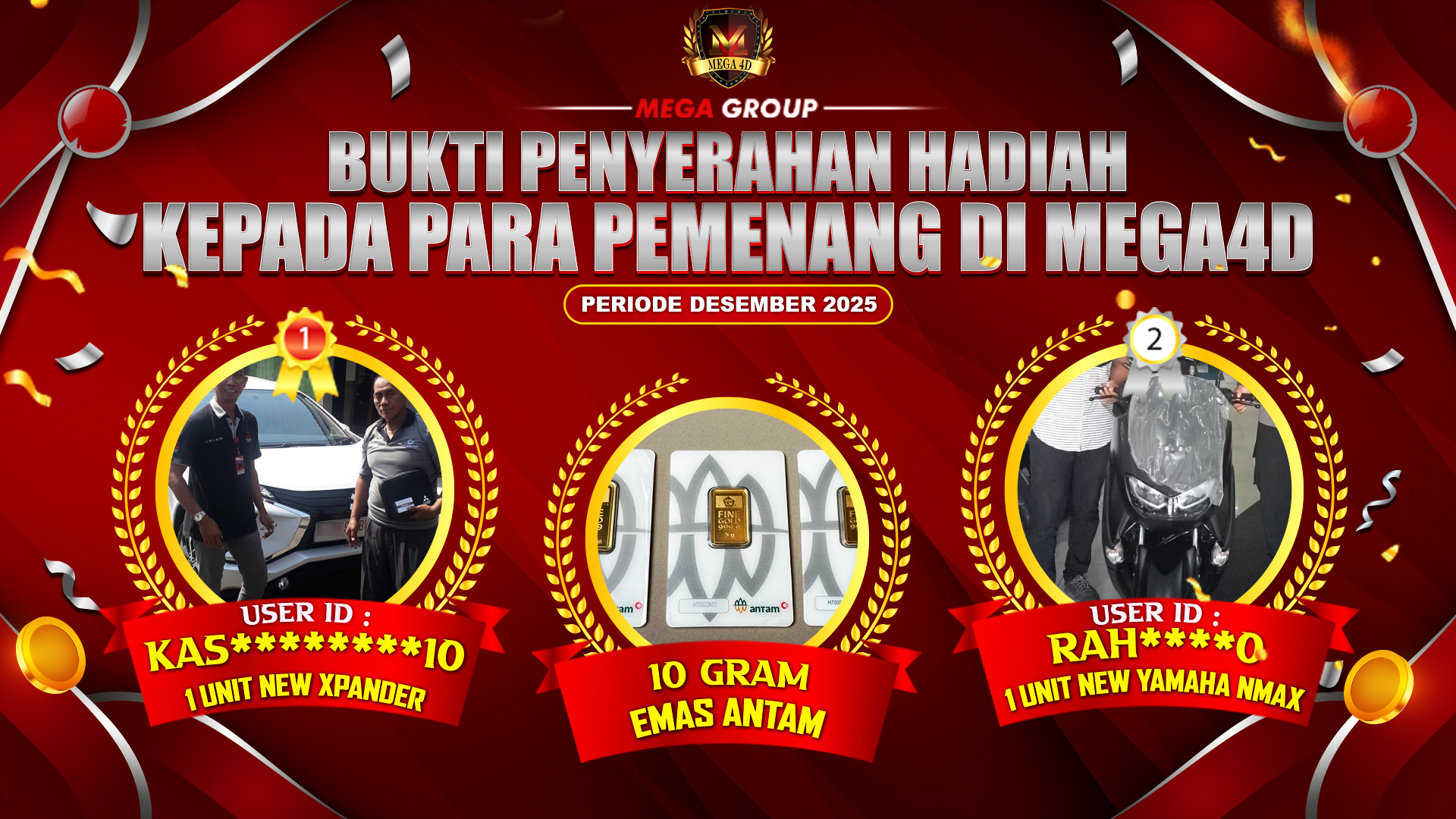 Selamat Kepada Member Setia MEGA4D Sudah Memenangkan Satu Unit Mobil Pajero Sport